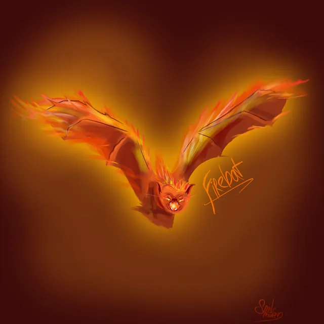 Fire bat