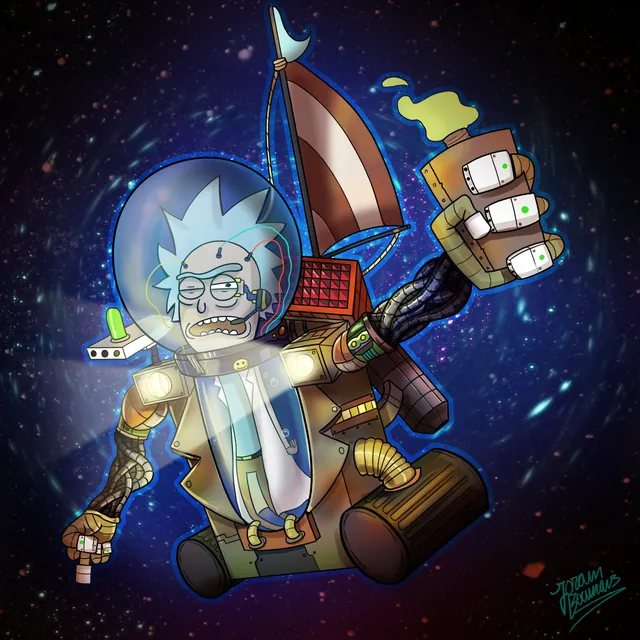 Rick in space