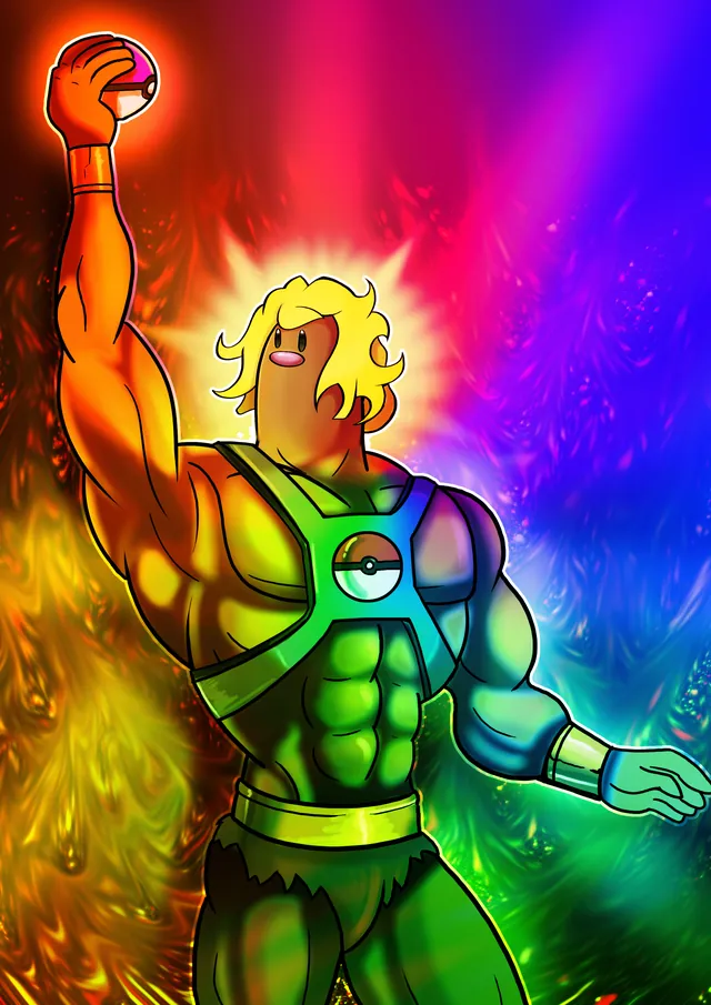 Dugtrio as He-Man
