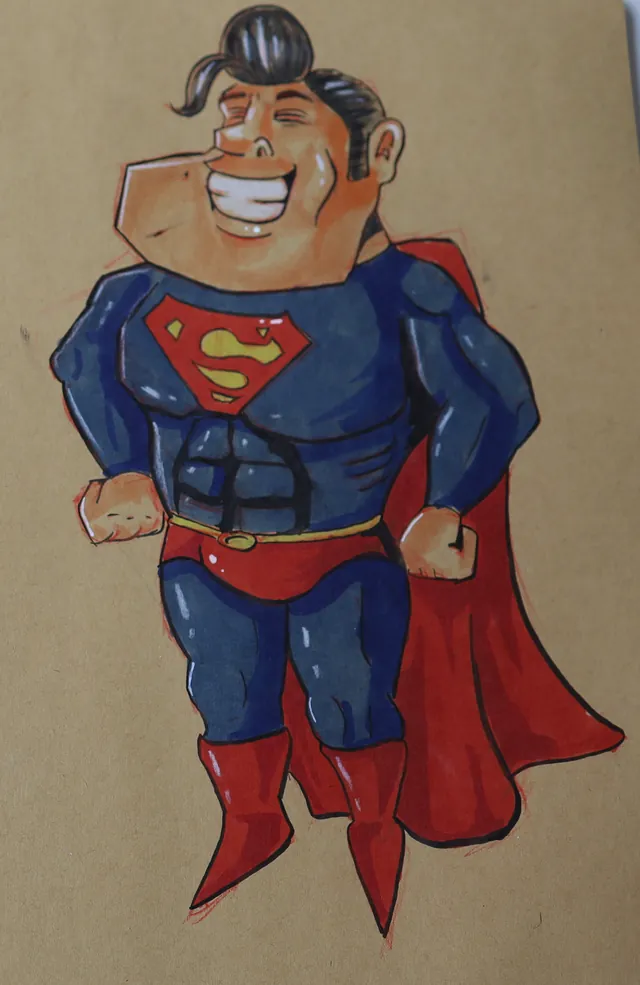 Sketchbook Superman