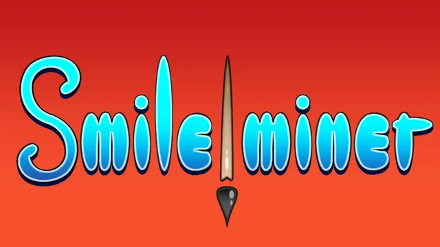 Smileminer logo on red